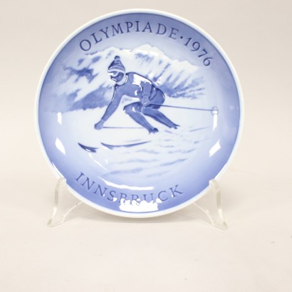 Royal Copenhagen Piatto Olimpiadi 1976 I,Olympiade 1976 Innsburck