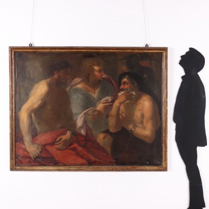 Painting from the circle of Johann C, Joseph in prison interprets dreams, Johann Carl Loth, Johann Carl Loth, Johann Carl Loth, Johann Carl Loth