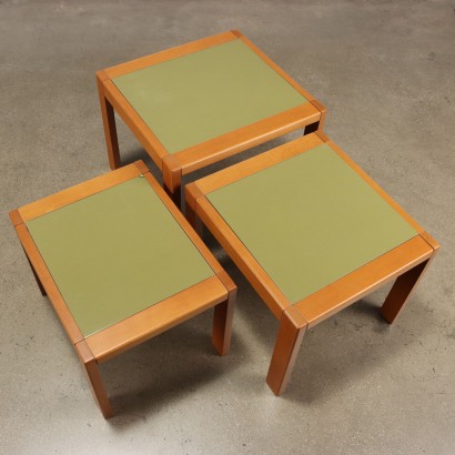 Set of 3 Coffee Tables from the 80s and 90s