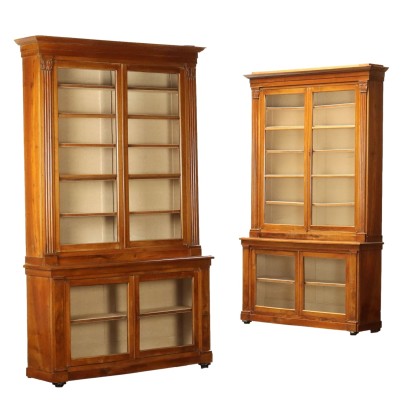 Pair of Restoration Bookcases