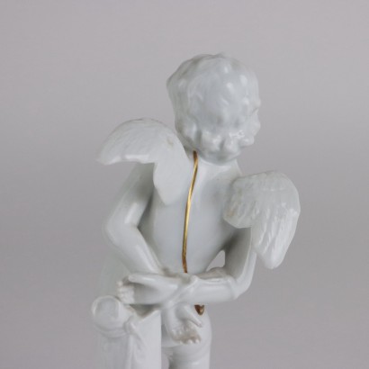 Putto in Porcelain Ginor Manufactory