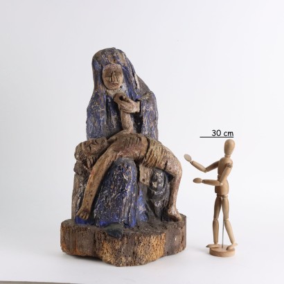 The Pietà Wooden Sculpture