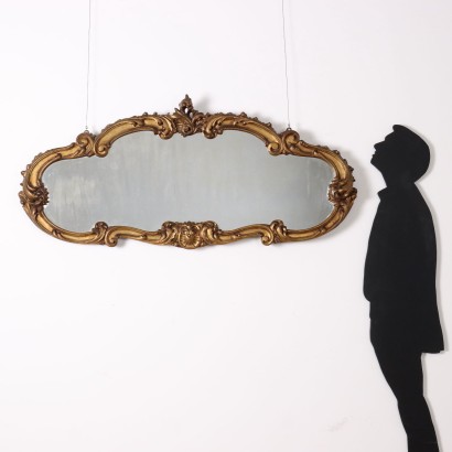 Miroir, Miroir De Style Baroque Milieu 20ème