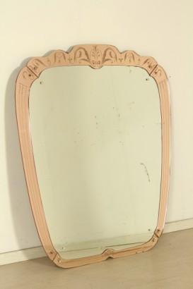 espejo, Maris, marco de madera, decoración, #modernariato, #complementi