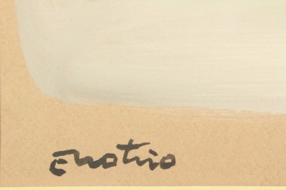 Enotrio 1920-1989, marina, acrylic on paper, #arte, #contemporanea