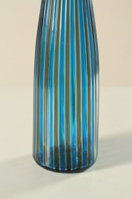 Venini, 1988, glass, murano, bottle, #modernariato, #oggettistica