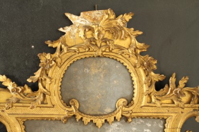 miroir, lombardia, XVIIIe siècle, #antiquariato, #specchi, #dimanoinmano