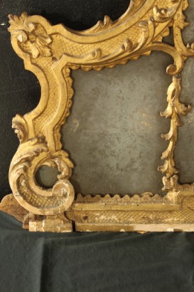 miroir, lombardia, XVIIIe siècle, #antiquariato, #specchi, #dimanoinmano