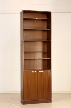 Bibliothèque, 60 ans, acajou, ajustage, Piarotto, fait en Italie, #modernariato, #mobilio, #dimanoinmano