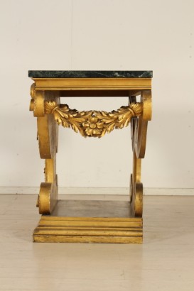 Consol, carved wood, gilded, Baroque, 900, made in italy, #bottega, #mobiliinstile, #dimanoinmano