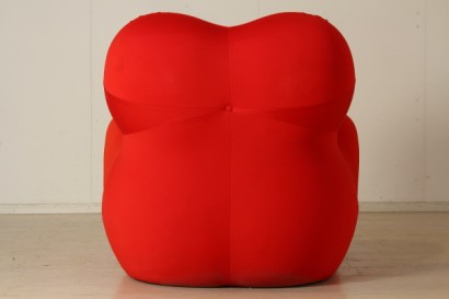 armchair, UP5, Gaetano Pesce, donna, stretchy fabric, jute, 200 series, #modernariato, #poltrone, #dimanoinmano