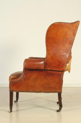 fauteuil, cuir, 900, rembourrage, #bottega, #artdecò, #dimaninmano