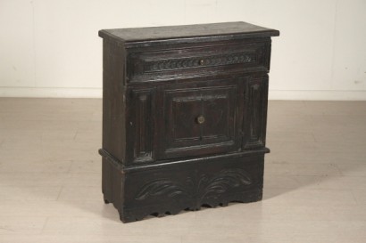 Nightstand with antique Woods