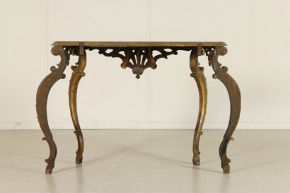 Lacquered and Gilded Console