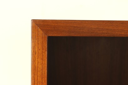 Highboard Teak Veneer Vintage Manufactured in Italy 1960s