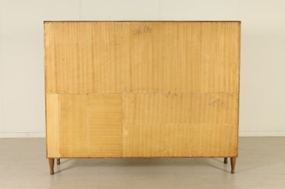 Highboard Teak Veneer Vintage Manufactured in Italy 1960s