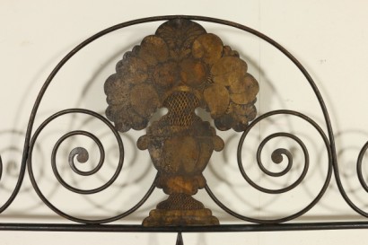 Particular cama en hierro forjado, siglo XVIII