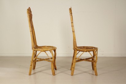 Sillas de bambú, antigüedad moderna, diseño, vintage, silla, silla de diseño, silla moderna, silla vintage, silla de los años 60, # {* $ 0 $ *}, #modern, #design, #vintage, #madeinitaly