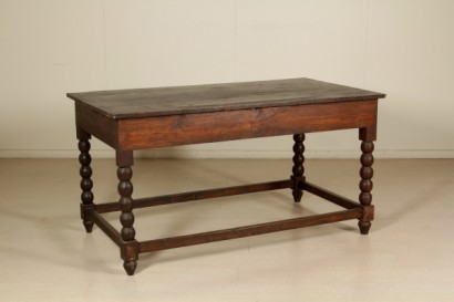 Table bois antique