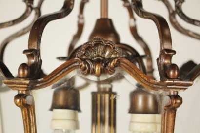 Stehlampe, Werkstatt des 20. Jahrhunderts, Lampe, Antike, # {* $ 0 $ *}, # bottega900, # antichità, #Lampadalanternadaterra, Stehlampe