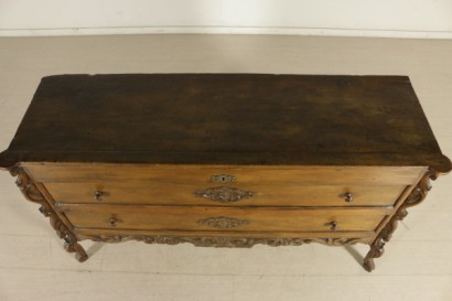 Carved sideboard-view from