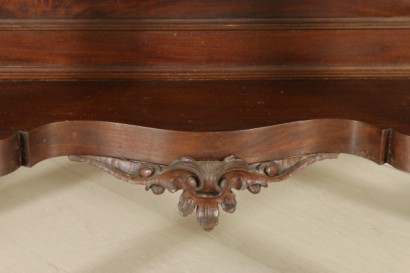 Console table with mirror Louis Philippe-detail