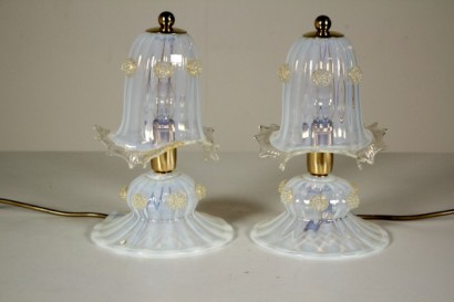 lampshades, worked glass lampshades, lampshades 900, pair of lampshades, # {* $ 0 $ *}, #abatjour, #abatjourinvetrolavorato, # abatjour900, #coppiadiabatjour