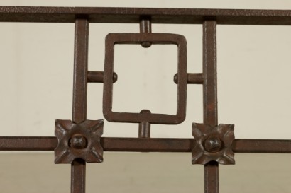 Table basse en fer forgé-détail