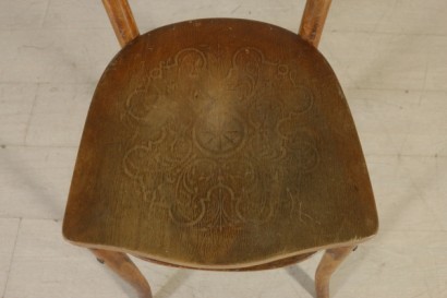 Gruppe 5 Stühle Thonet-Stuhl