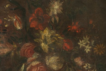 Stillleben mit Blumen-detail