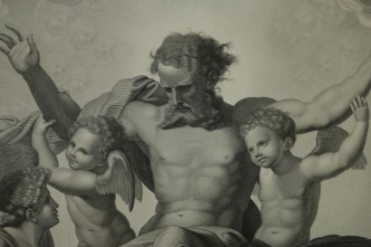 Paolo Caronni (1779-1842), la vision d’Ezéchiel-détail
