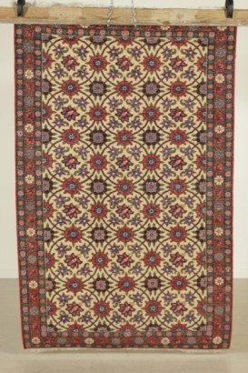 Veramin alfombra-Irán-retro