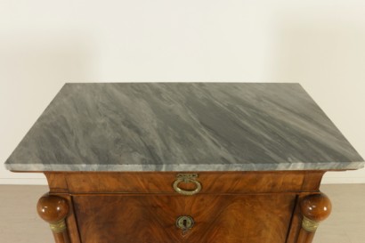 Secretaire restoration-marble top