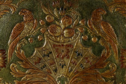 Gold Leather Panel-detail