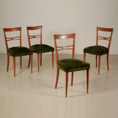 vintage chairs, design chairs, modern antique chairs, group of 4 chairs, 40s chairs, 50s chairs, Italian design chairs, # {* $ 0 $ *}, #sedievintage, #sediedidesign, #sediemodernariato, # gruppo4sedie, # staieanni40, # Sedeeanni50, #sediedidesignitaliano