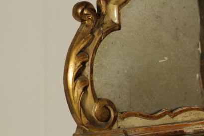 Table console-planteur avec miroir-détail