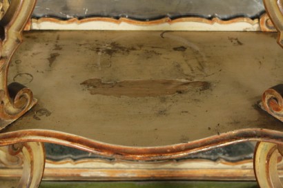 Plantador de la mesa consola con espejo-detalle