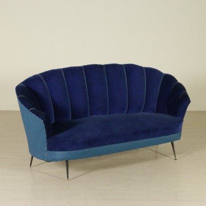 sofa, 50's sofa, vintage sofa, design sofa, Italian design sofa, Italian design, modern antiques sofa, velvet sofa, skai sofa, {* $ 0 $ *}, anticonline