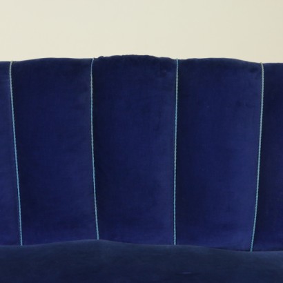 sofá, sofá de los años 50, sofá vintage, sofá de diseño, sofá de diseño italiano, diseño italiano, sofá de antigüedades modernas, sofá de terciopelo, sofá skai, {* $ 0 $ *}, anticonline