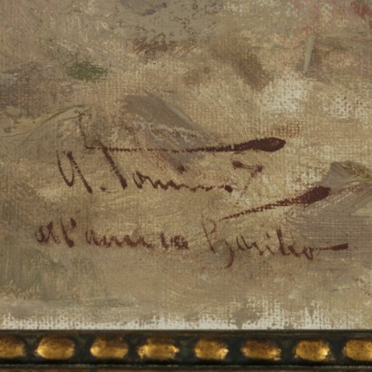 Alfredo Tominz (1854-1AC936), Unni en Aquileia-detalle