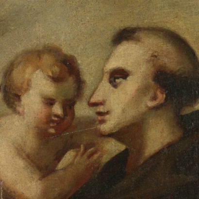 Antonius und das Kind Jesus-detail