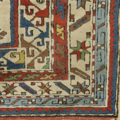 Kazak alfombra-Turquía-detalle