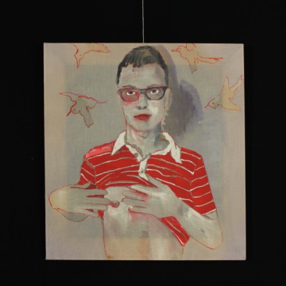 Roberta Savelli (1969), Ritratto di adolescente