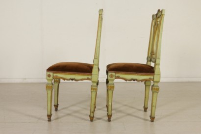 Couple neoclassical chairs-side