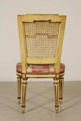 Cuatro sillas de Louis XVI-respaldo del grupo