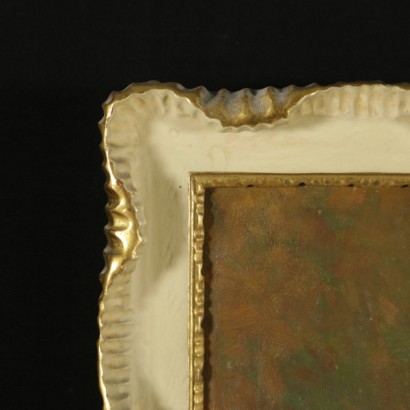 Portrait of girl-picture frame