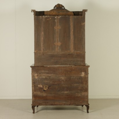 Baroque COMMODE with lift-backrest