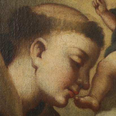 Saint Antoine de Padoue et l’enfant Jésus-détail