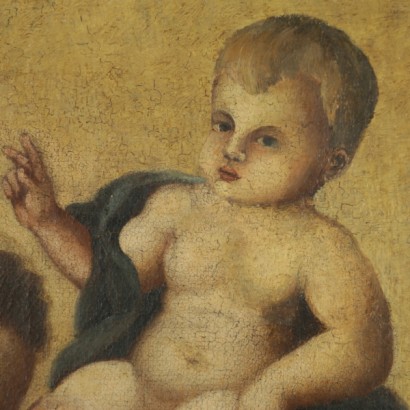 Saint Antoine de Padoue et l’enfant Jésus-détail