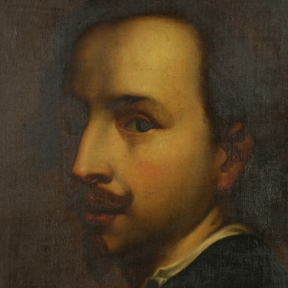 Male portrait-detail